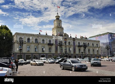 townhall or municipality of Tbilisi, Georgia Stock Photo - Alamy