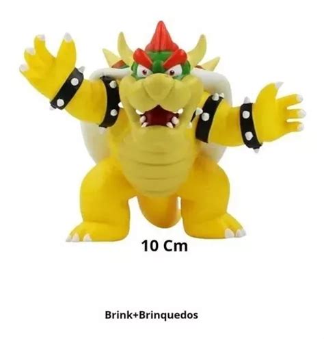 Boneco Koopa Bowser Super Mario Bros Em Pvc Action Figure Frete grátis