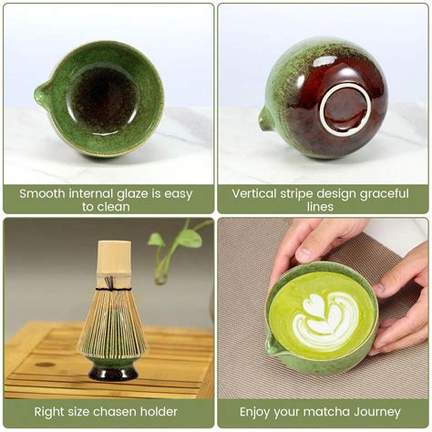 Conjunto De Pe As Whisk De Matcha Elegante Conjunto Japon S De Ch