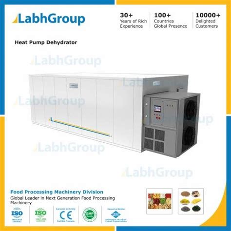 Batch Type Automatic Heat Pump Dryer Dehydrator Fruits Vegetables