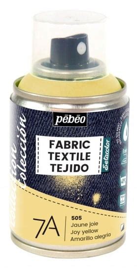 7A SPRAY FARBA DO TKANIN 100ML Joy Yellow PEBEO Sklep EMPIK