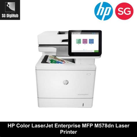 HP Color LaserJet Enterprise MFP M578dn Laser Printer Lazada Singapore