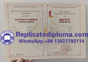 Buy fake Hanoi University of Science and Technology diploma, order HUST degree ...