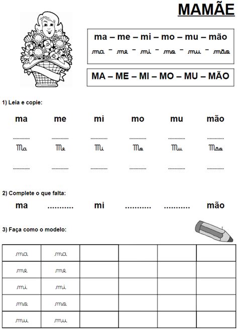 Ma Me Mi Mo Mu Atividades