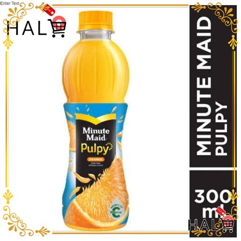 Jual MINUTE MAID PULPY ORANGE 300ML Shopee Indonesia