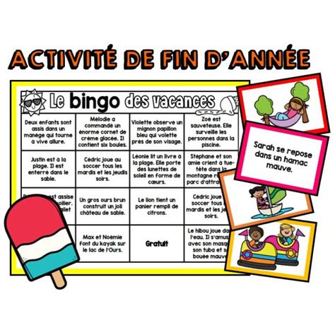 Bingo Des Vacances