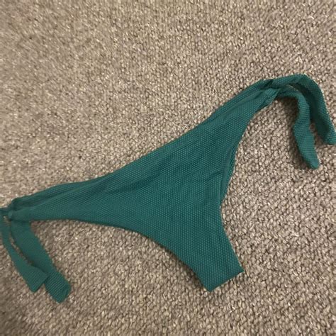 Calzedonia Bikini Bottoms Teal Colour Cobey Depop