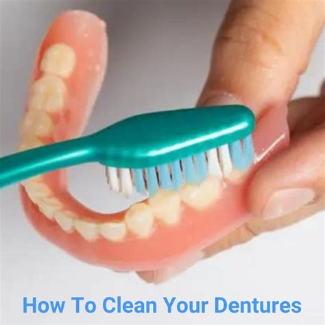 How to clean your dentures | Dental implants, Dental, Cosmetic dentist