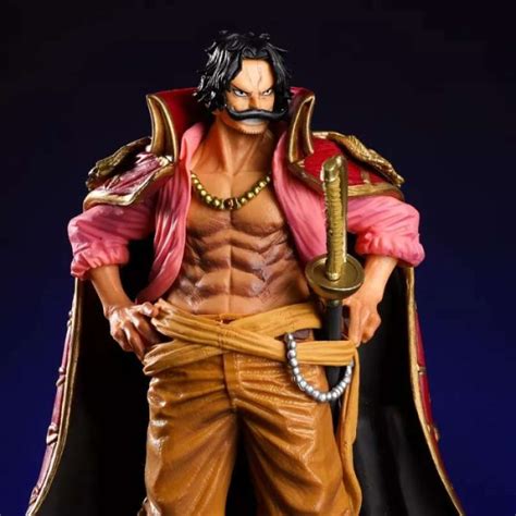 Promo Action Figure Gol D Roger Gold Anime One Piece Koa King Of Artist