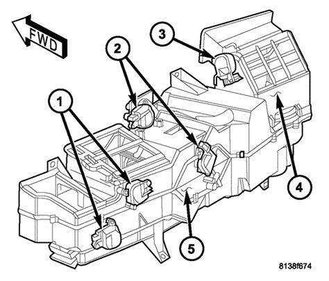 Dodge Blend Door Actuator Diagram