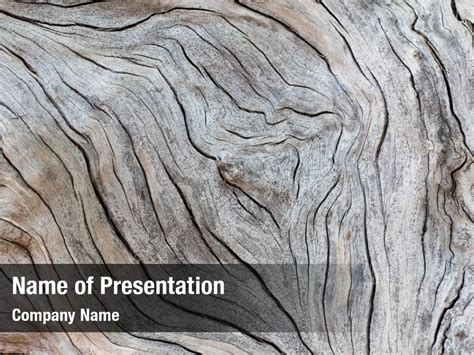 Wood detail old texture PowerPoint Template - Wood detail old texture ...