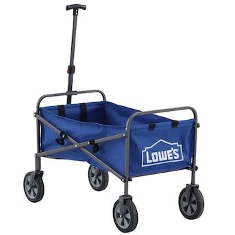 Lowe's 4-cu ft Steel Folding Yard Cart in the Yard Carts department at ...