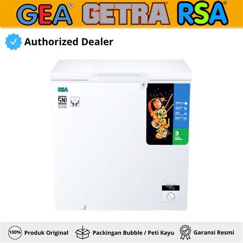 Jual Rsa Cf Chest Freezer Lemari Box Pembeku Liter Rangka