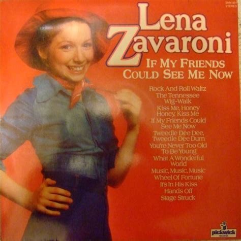 Lena Zavaroni If My Friends Could See Me Now Vinyl Discogs