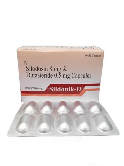 Silodosin Dutasteride Capsules At Rs Stripe Dutas Capsule In