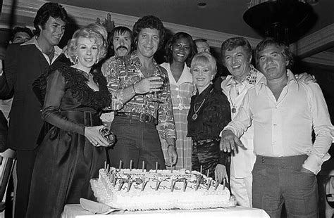 Tom Jones June 1974 Birthday Party In Las Vegas With Guests