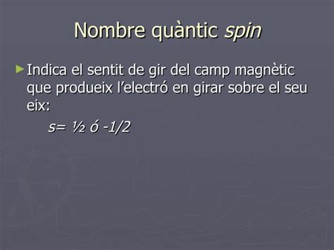 Els Nombres Cuàntics PPT