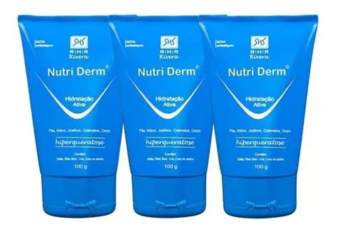 Kit Tres Cremas Nutri Derm Hidrataci N Activa G Rhr Tipo De