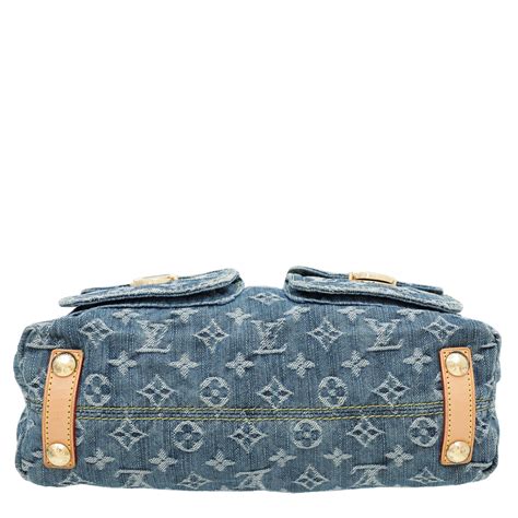 Louis Vuitton Denim Blue Monogram Baggy PM Bag – THE CLOSET