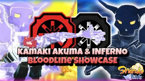 Kamaki Akuma Kamaki Inferno Bloodline In Shindo Life Showcase Youtube