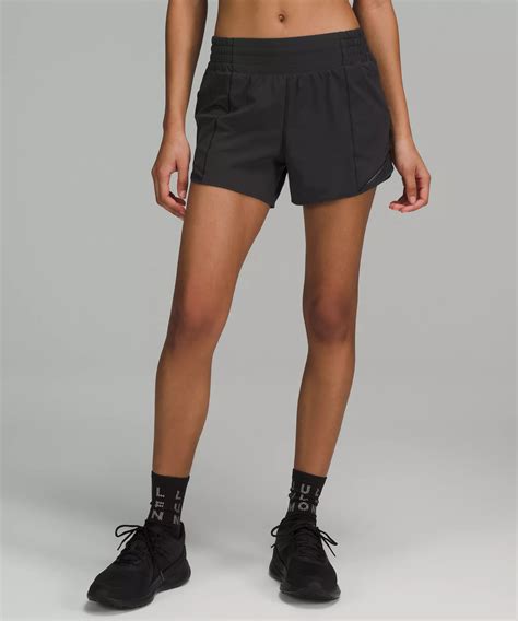 Hotty Hot High-Rise Lined Short 4" | Women's Shorts | lululemon