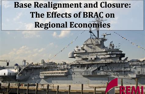 Base Realignment And Closure The Effects Of BRAC On Regional Economies