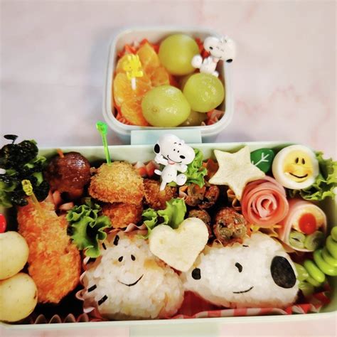 秋の遠足お弁当 スヌーピー♪ By ♡yuu♡ 【クックパッド】 簡単おいしいみんなのレシピが396万品