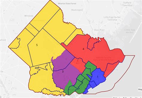 Proposed Democrat Plan - Atlantic County Commissioner Redistricting ...