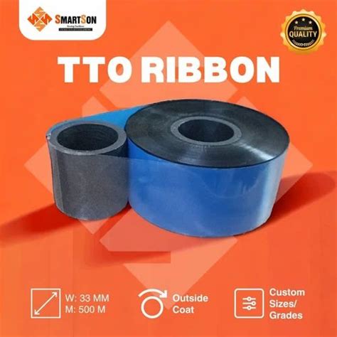 Smartson Thermal Transfer Wax Resin Tto Ribbon Mm X Mtr For