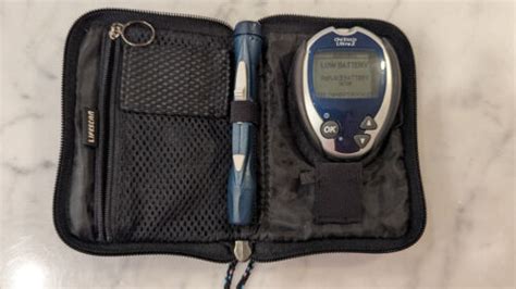 One Touch Ultra Blood Glucose Meter Monitoring System Unit W Case Ebay