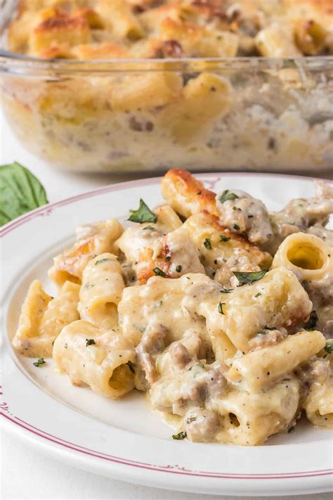 Wurst Alfredo Rigatoni Tage Backen Und Mehr Rezeptfinden