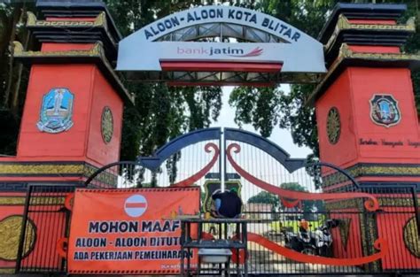 Dlh Anggaran Rp Miliar Untuk Renovasi Alun Alun Kota Blitar