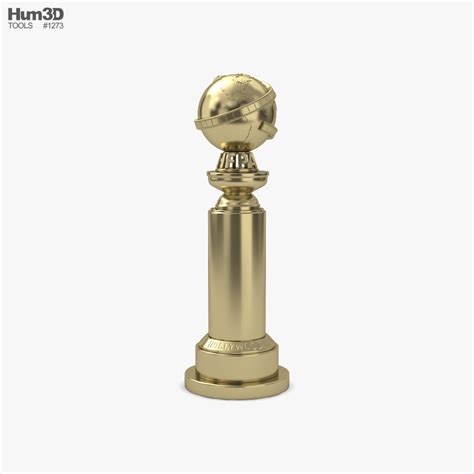 Golden Globe Award Statue 3D model - Download Hobbies on 3DModels.org