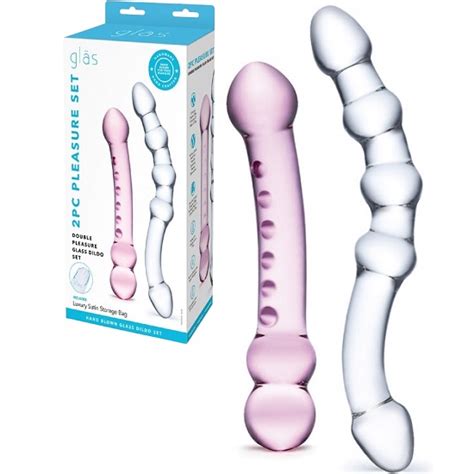 Glas 10 Inch Double Trouble Glass Dildo Sex Toys Online