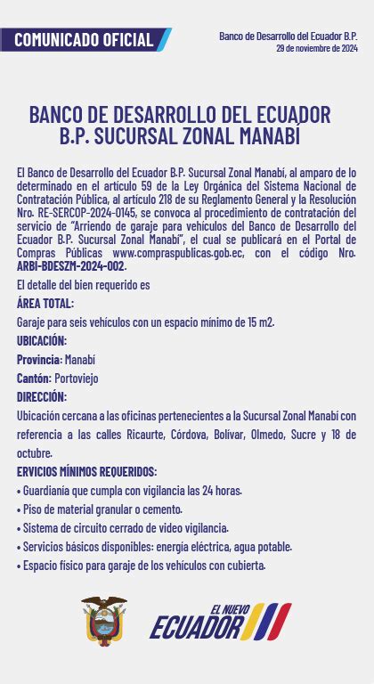 Banco De Desarrollo Del Ecuador B P Inicio Bde