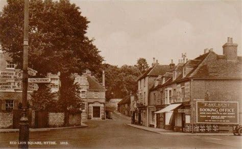 Looking Towards The High Street From Red Lion Square Hythe Kent C