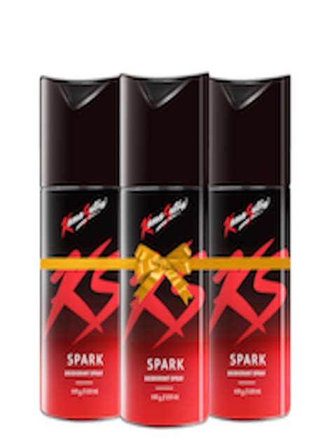 Buy KamaSutra Men Set Of 3 Spark Deodorant Spray 150ml Each Deodorant