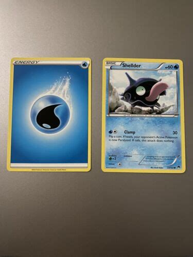 Pok Mon Tcg Shellder Breakpoint Regular Common Ebay