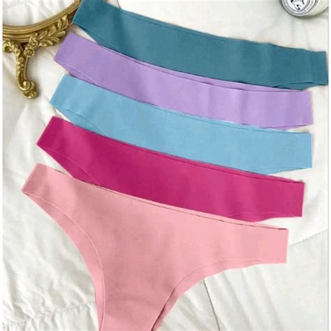kit calcinhas em microfibra tanga fio conforto não marca corte a laser lingerie feminina