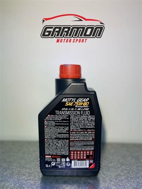 ACEITE DE CAJA DE CAMBIOS MOTUL MOTYLGEAR 75W80 1L Garmon Motor Sport