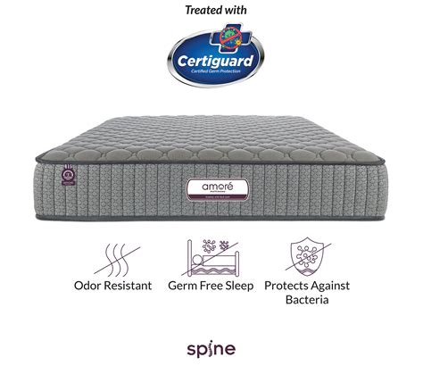 Buy Amore Spine Orthopedic High Resilence Memory Foam Mattress 6 Inch