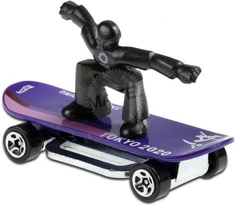 Mattel Hot Wheels Olympic Games Tokyo 2020 Skate Grom fém k