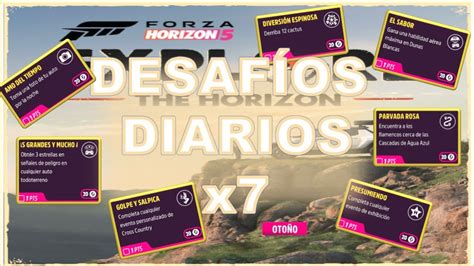 Forza Horizon Desaf Os Diarios X Oto O Serie Recompensa