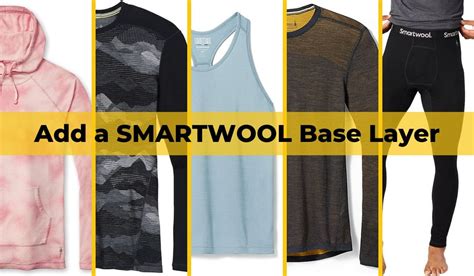 Smart, Warm and Stylish with Smartwool Base Layer on Sale