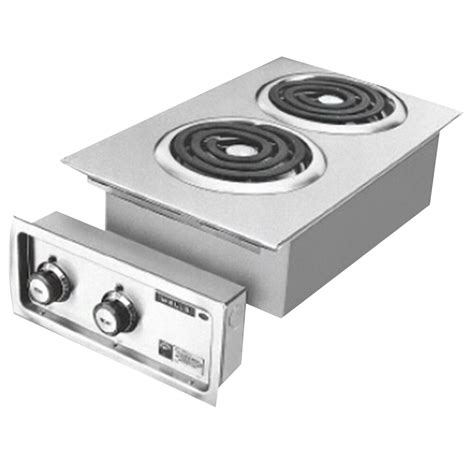 Wells I H Drop In Electric Countertop Two Burner Hot Plate W