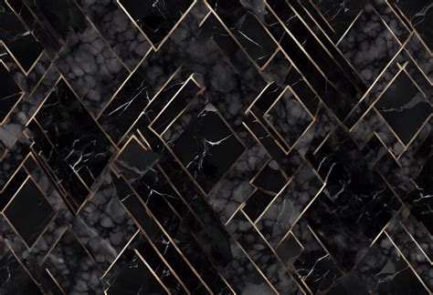 Download Luxurious Black and Gold Marble Wallpaper with Diamonds ...