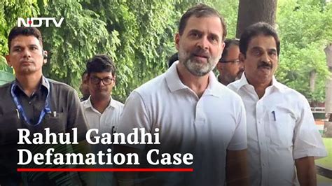 Modi Surname Case No Reasonable Grounds Setback For Rahul Gandhi