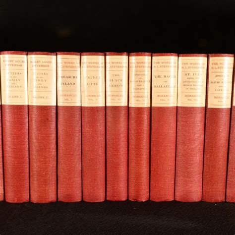 Vols The Works Of Robert Louis Stevenson