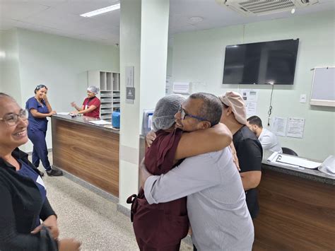 Paciente submetido a três neurocirurgias no Hospital Regional Costa do