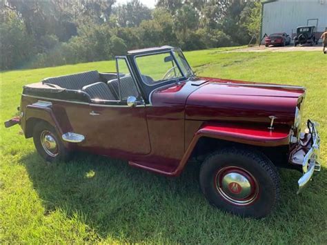 Willys Overland Jeepster Restored For Sale Willys Jeepster